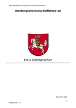 Handlungsanweisung Kraftfahrwesen Kreis Dithmarschen